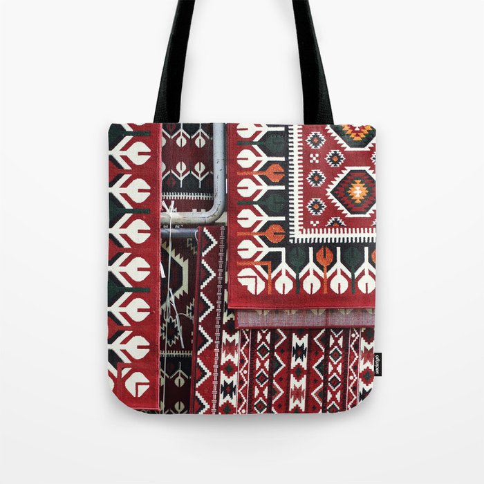 READY STOCK BAG BUTTONSCARVES The Tapis Aaliya printed Tote Bag