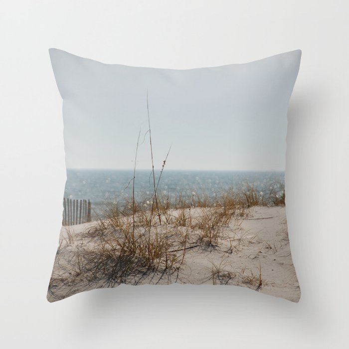 Gulf Cost Sparkle Throw Pillow