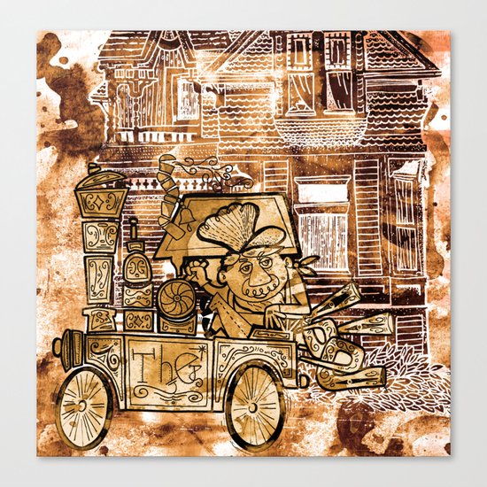 The Train Canvas Print