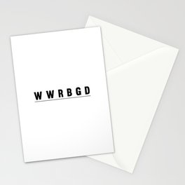 What Would RBG Do? Stationery Card
