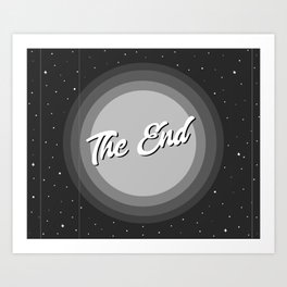The End Art Print