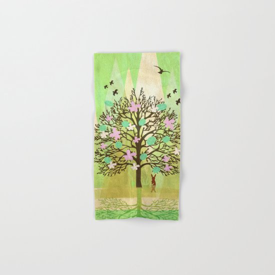 Spring Tree Hand & Bath Towel