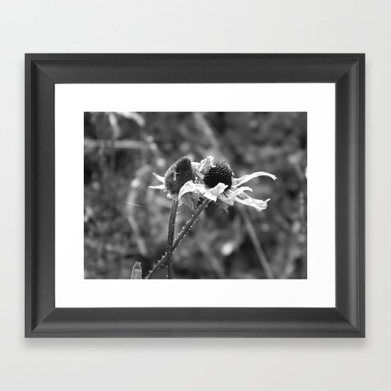 Stygian Stems Framed Art Print