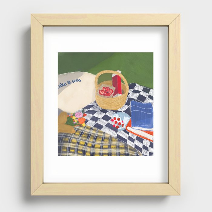 Take It Easy Recessed Framed Print