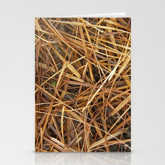 autumn straw I Stationery Cards