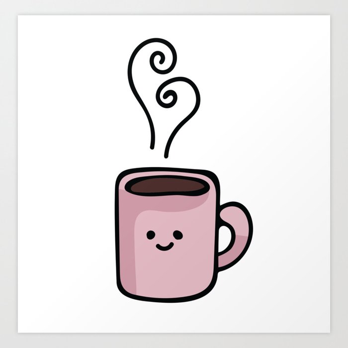 Kawaii Coffee Mug Coffee Mugs | LookHUMAN