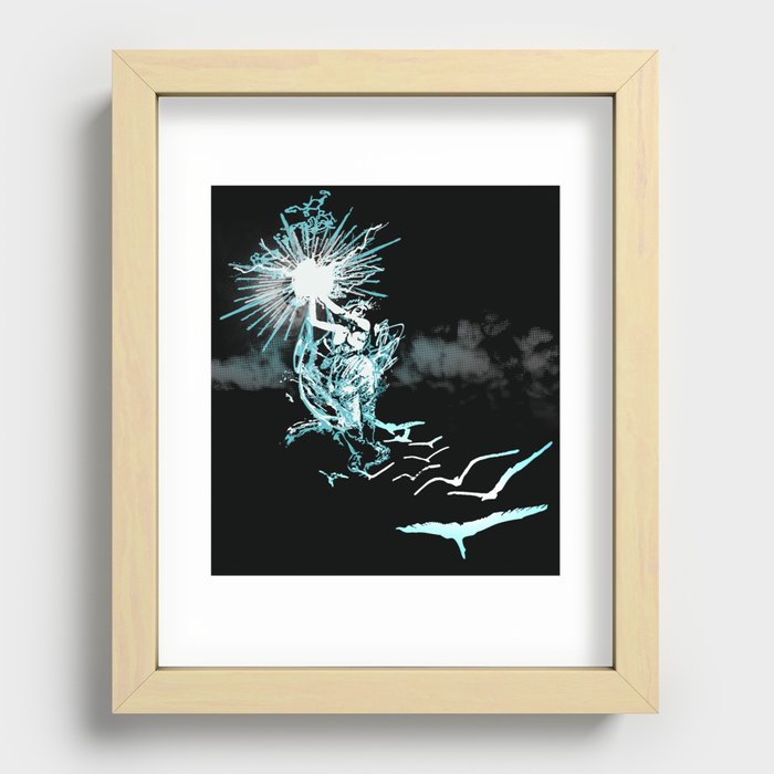 The Tempest Recessed Framed Print