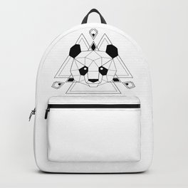 Panda geometric Backpack