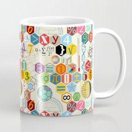 Math in color (little) Coffee Mug