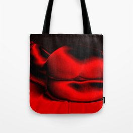 Peachy Butt (Red) Tote Bag