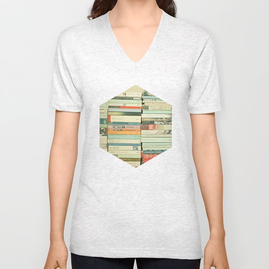 Bookworm Unisex V-Neck