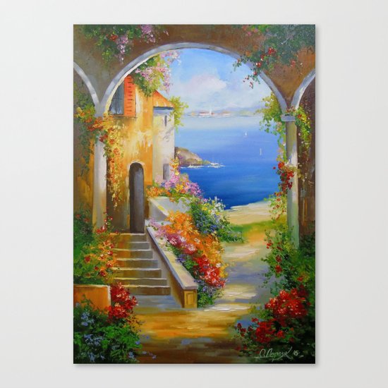 South Yard Canvas Print