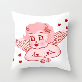 Lolly Dolly Throw Pillow