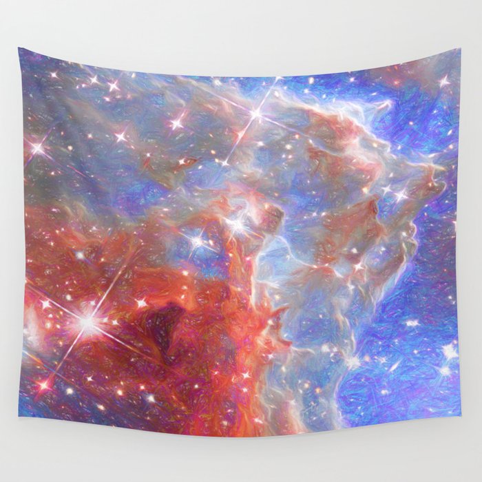 Star Factory Wall Tapestry