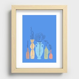 Plantas Recessed Framed Print