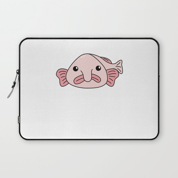 Funny Blobfish Ugly Animals Blobfish Laptop Sleeve