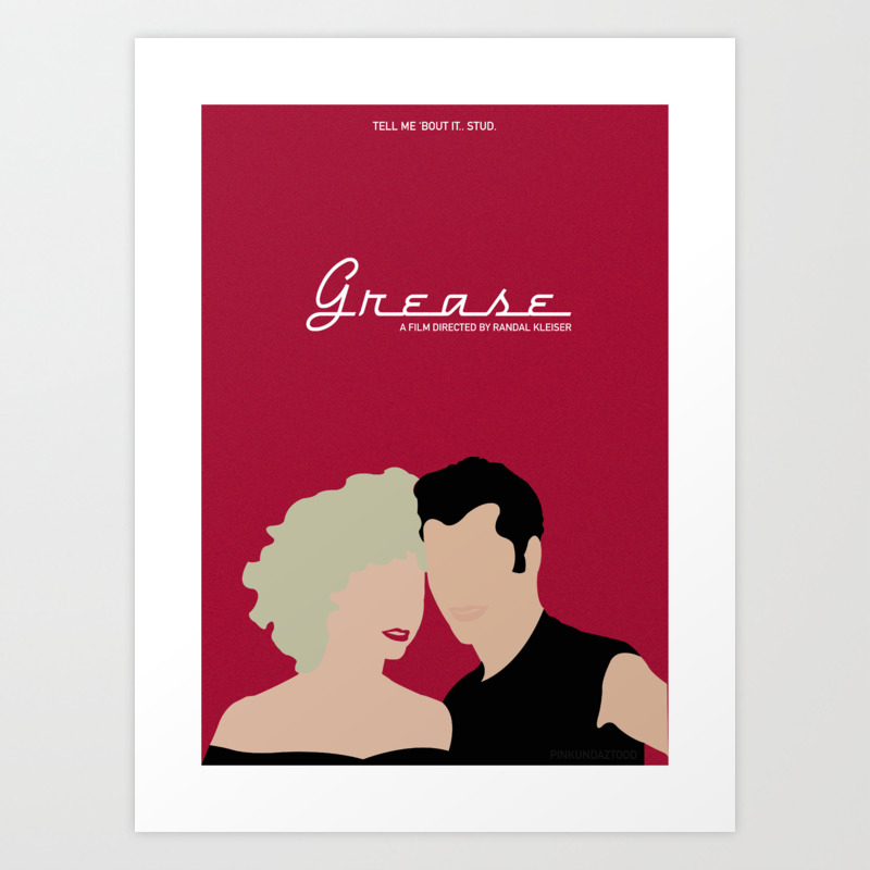 Grease Movie Poster Prints Wall Decoration Art Pictures 