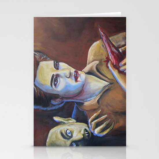 The Assassination of Edward Cullen by the Coward Nosferatu Stationery Cards