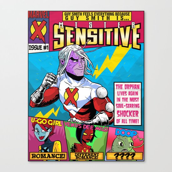 Mister Sensitive #1 Canvas Print