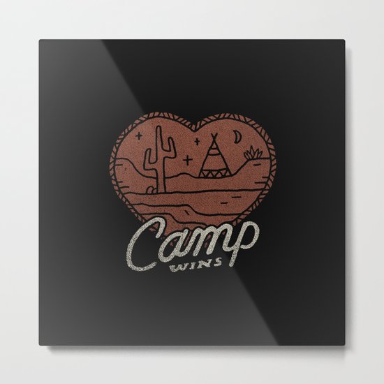 Camp Wins Metal Print