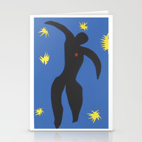 Henri Matisse, Icarus (Icare) from Jazz Collection, 1947, Artwork, Men, Women, Youth Stationery Cards