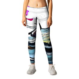 Let's Scoot! - Stunt Scooter at Skate Park Leggings | Scooting, Graphicdesign, Kidssports, Silhouettes, Deckgrab, Modernart, Kick Scooter, Scooterstunts, Scootertricks, Stuntscooter 