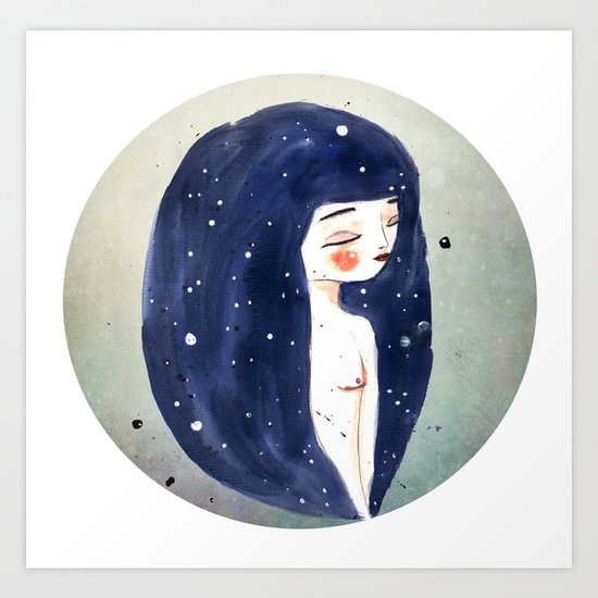 I am the Sky Art Print