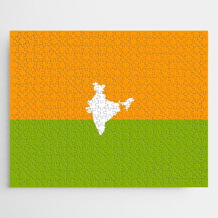 Shape of India 3 Jigsaw Puzzle