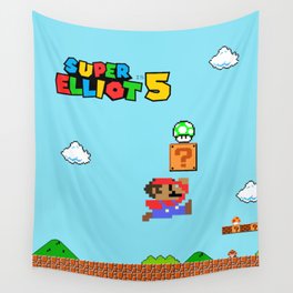 Super Elliot is 5 Wall Tapestry