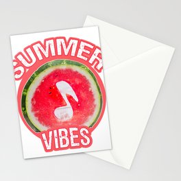 Summer Vibes Stationery Card