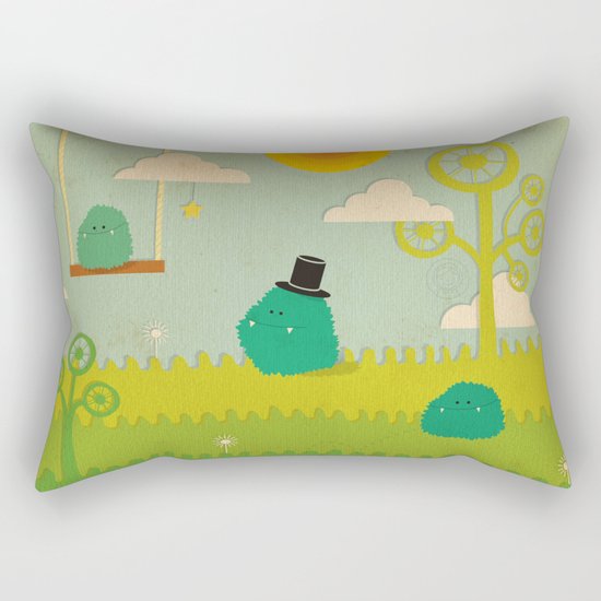 LILLL Monsters Rectangular Pillow