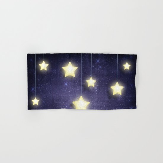Moon & Stars 02 Hand & Bath Towel
