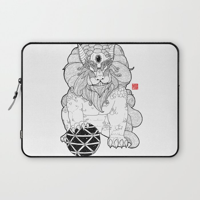 The First Shisa Laptop Sleeve