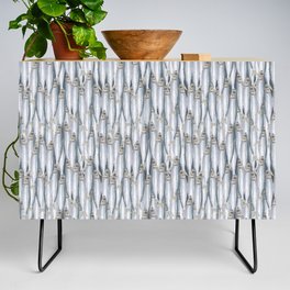 Packed Sardines - Navy Credenza