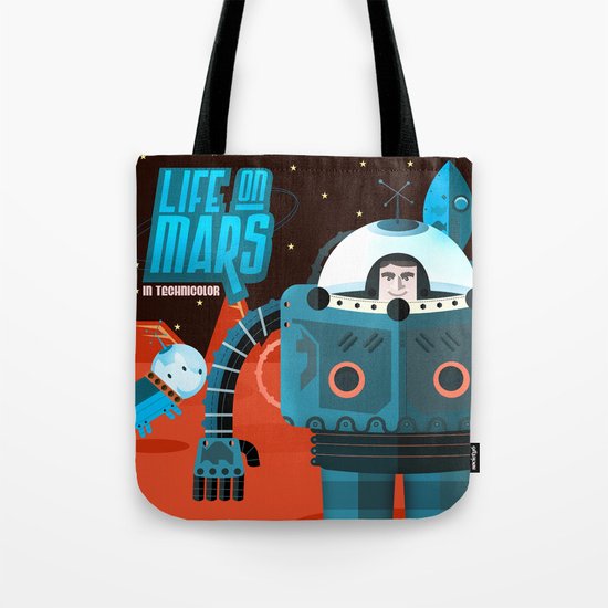 Life on mars Tote Bag