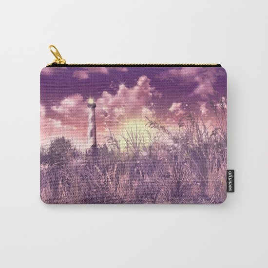 lighthouse landscape Carry-All Pouch