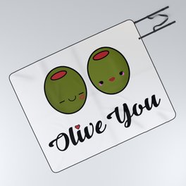 Olive You! Picnic Blanket