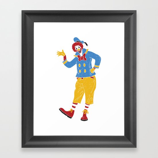 RonaldMcDonaldDuck Framed Art Print