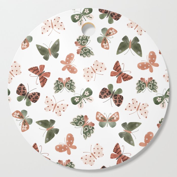 Butterfly Abstract Cutting Board