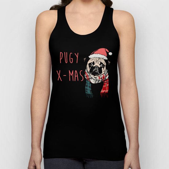 Pugy X-Mas Unisex Tank Top