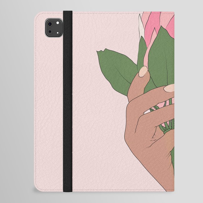 Fragrant Protea Flower iPad Folio Case