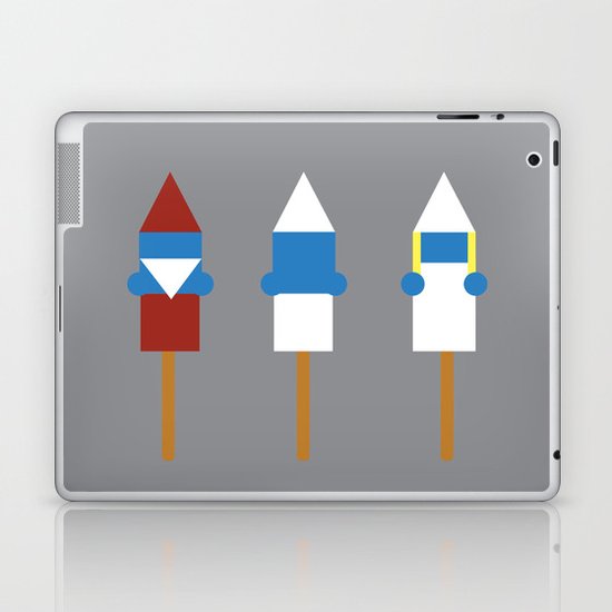 Popsicle Smurfs Laptop & iPad Skin