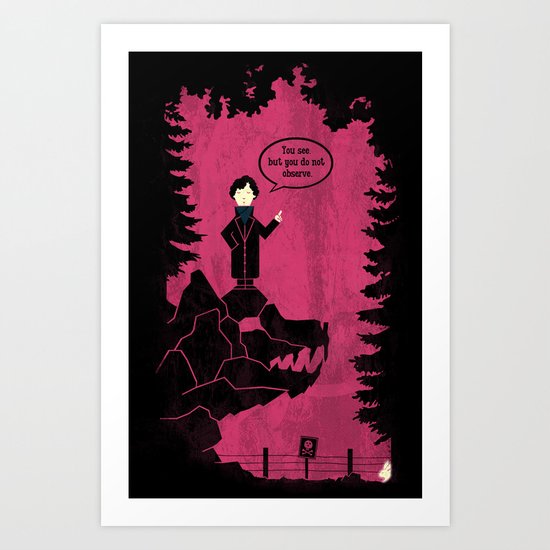 Baskervilles Art Print