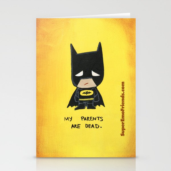 Super Emo Batty iphone5 Stationery Cards