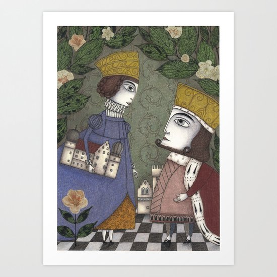 My Father, the King Art Print