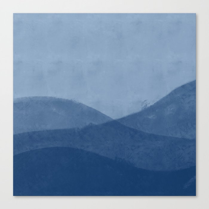 blue mountains Canvas Print