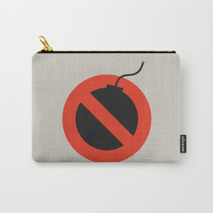 No Bombing Allowed Carry-All Pouch