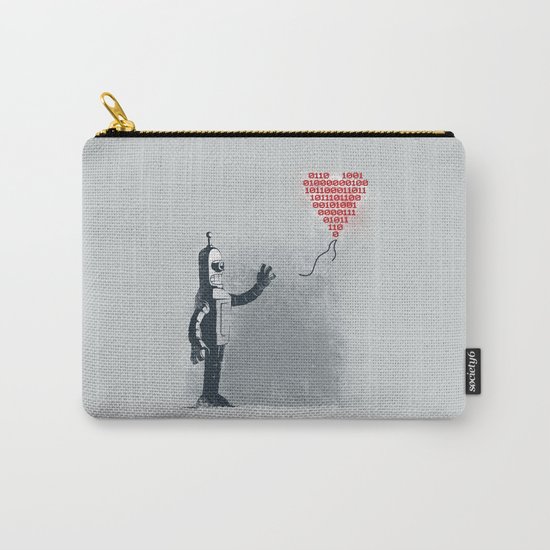 Binary Art Carry-All Pouch