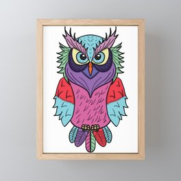 Owl Framed Mini Art Print