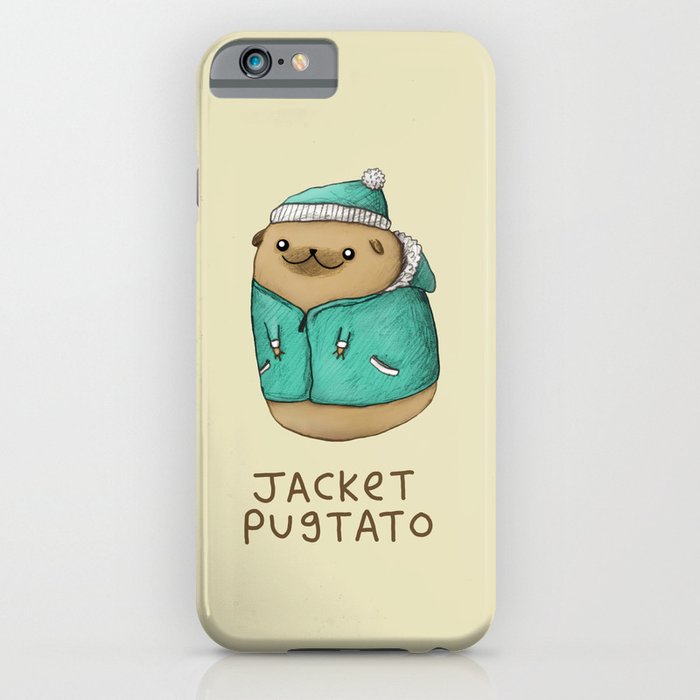 jacket pugtato iphone case